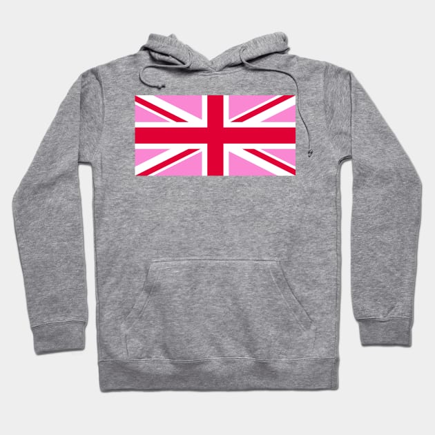 Pink Union Jack Hoodie by sovereign120